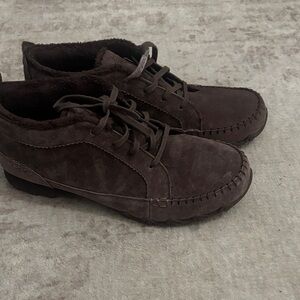Skechers Dark Brown Oxfords